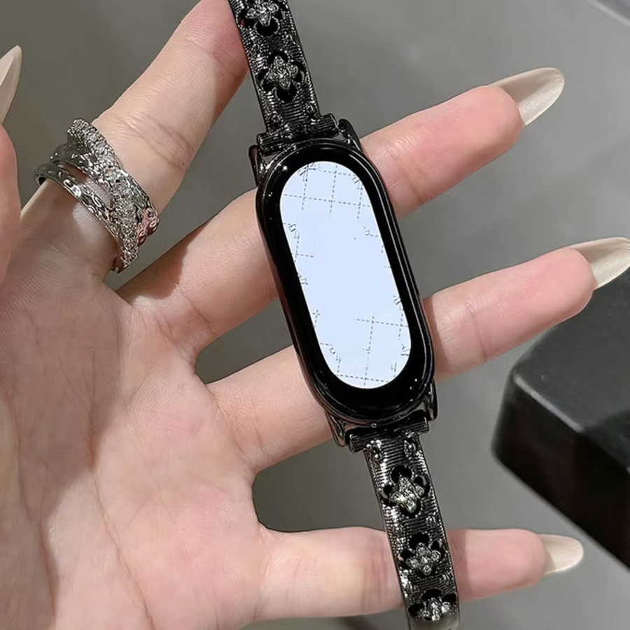 iwujiao Uhrenarmband Edelstahl, Kristall, Verspielt - Bild 3