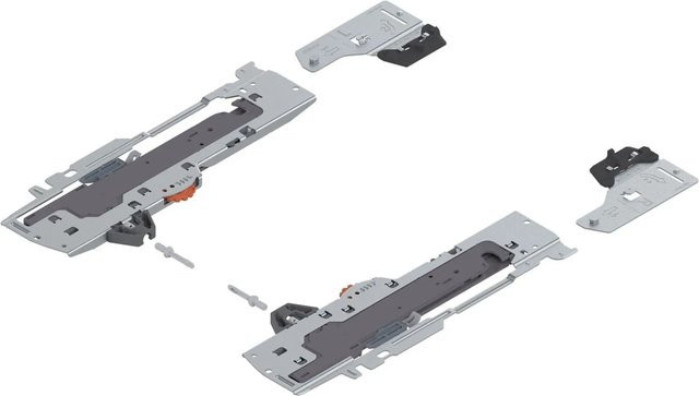 Blum Tip-On Blumotion Tandembox Typ L3 Schubladenelement für 15-30 kg in Silber - Bild 1