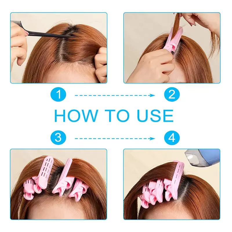 Haar Curler Clips Volumizing, 4er-Set, Haarwurzel-Clips - Bild 3