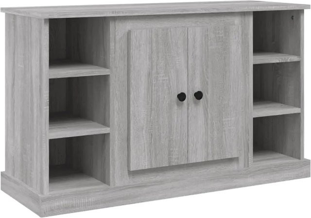 vidaXL Sideboard Grau Sonoma aus Holzwerkstoff, B/T/H: 100 x 35,5 x 60 cm - Bild 1