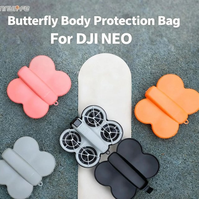 DJI NEO Schutzhülle in Pink: Staubdichte Tragetasche und Aufprallschutz für dein Drohnen-Zubehör - Bild 1