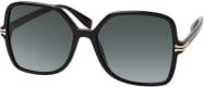 Marc Jacobs MJ 1105/S Sonnenbrille, Quadratisch, Vollrand, Kunststoff, Damen, black grey - Bild 1