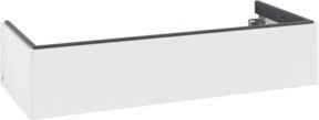 V&B Waschtischunterschrank Antao mit Auszugbeleuchtung, Farbe: Weiß, B/T/H: 118,8 x 25,6 x 49,3 cm, ohne Front, lackiert - Bild 1