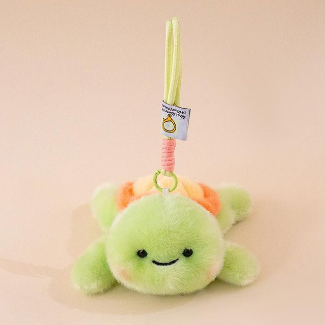 Yiran toy Schildkröte Meerestier, Plüsch Schlüsselanhänger, Grün - Bild 1