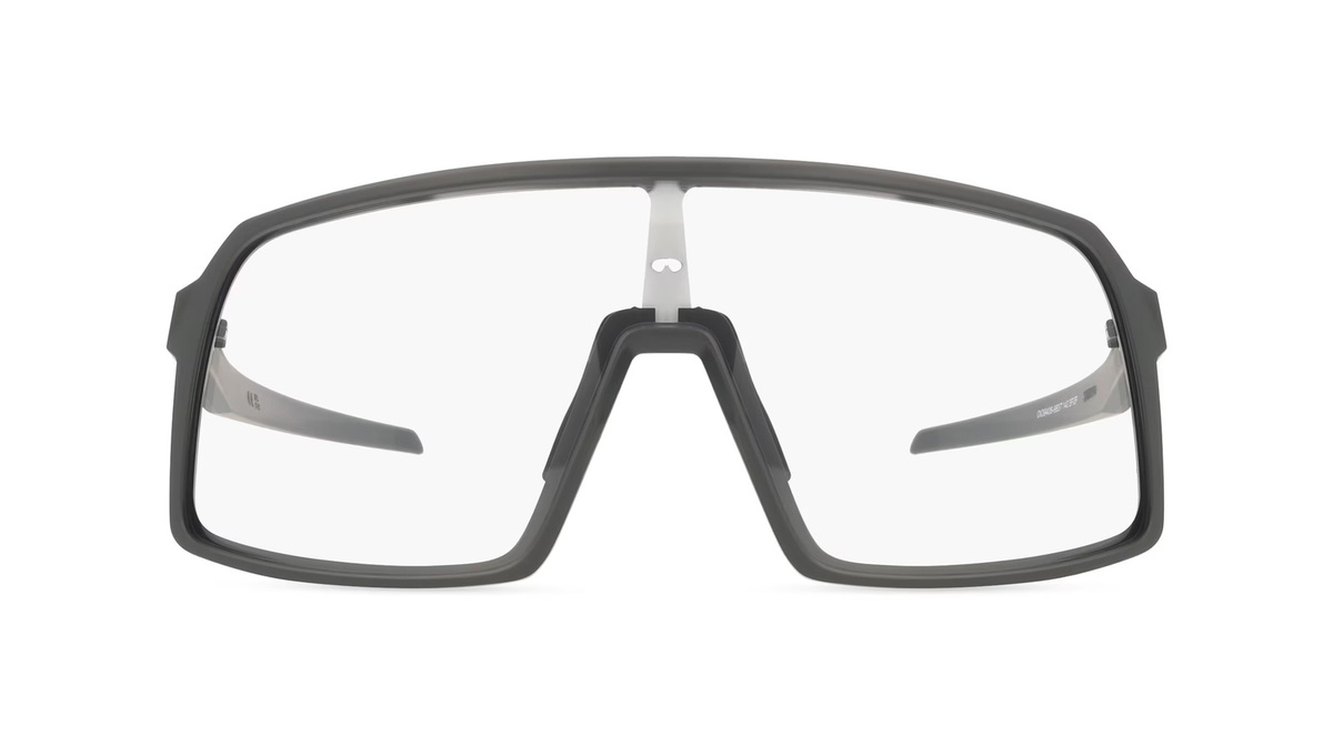 Oakley OO9406 Sutro Sonnenbrille, Vollrand, Eckig, Kunststoff, Herren, grau, transparent - Bild 1