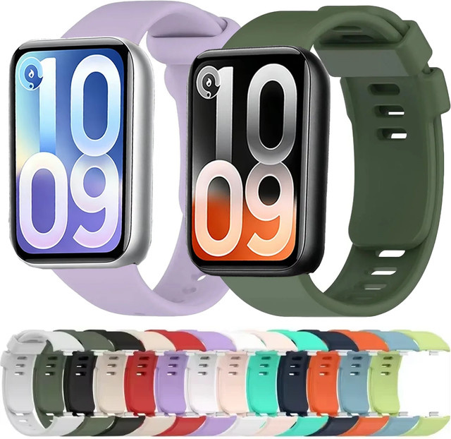 Xiaomi Uhrenarmband Silikon, Schwarz, Unisex - Bild 1