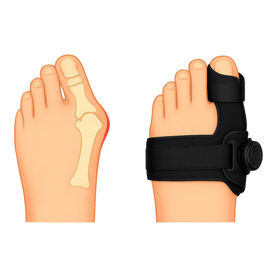 TRI Hallux-Valgus-Bandage variabel, 1 Paar - Bild 3