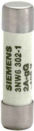 Siemens 3NW63021 Zylindersicherungseinsatz, 10 Stück, Weiß - Bild 1