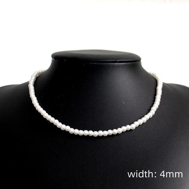 Wucifang Jewelry Halskette, Imitation Perle, 60cm, Unisex - Bild 1