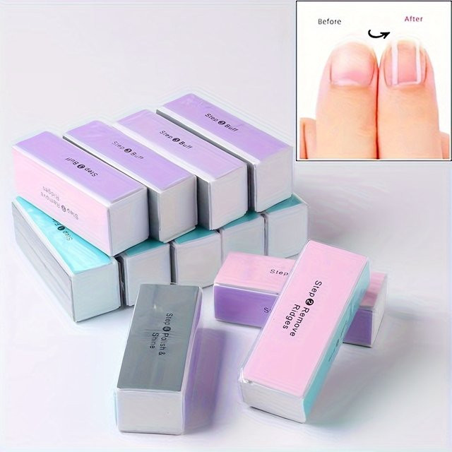 FUMOSIK Nagelpufferblock, 4-Wege, Unisex - Bild 1