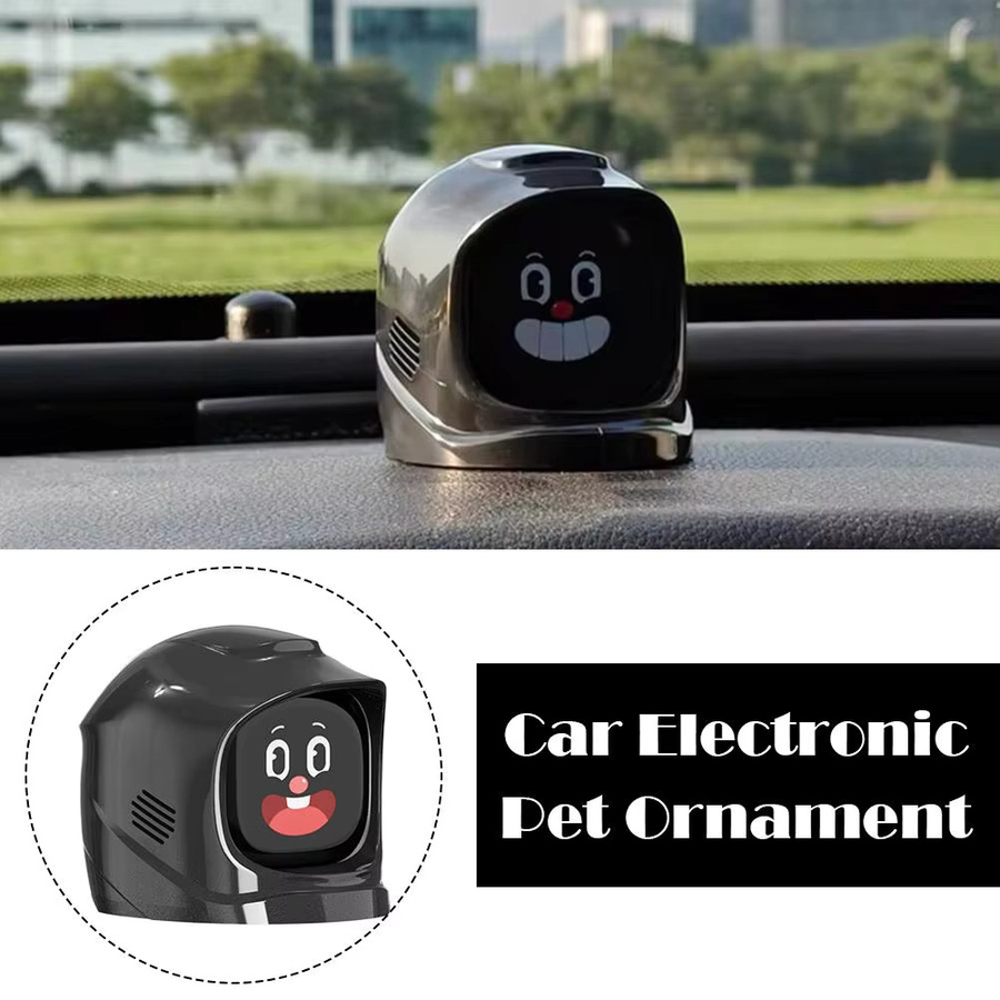 Mangogo Intelligente Elektronische Haustierornamente für das Auto mit Gesichtsausdrücken - Bild 2