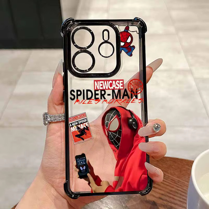 Spider-Man Anime Handyhülle für Xiaomi Redmi Note 15 14 Mi 15T Ultra Pro Max und POCO Modelle, Mehrfarbig - Bild 2