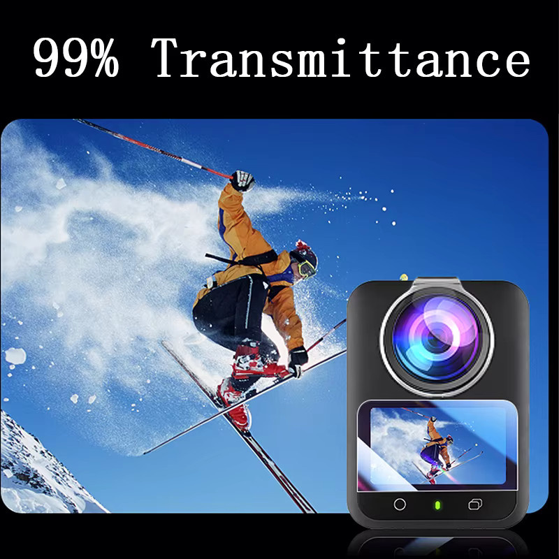 DJI Osmo 360 Objektivschutz und Displayschutzfolie transparent - Bild 2