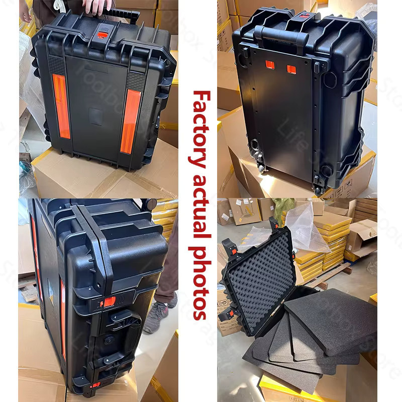 Pelican Wasserdichter Hartschalenkoffer aus ABS-Kunststoff mit Rollen als Werkzeugkoffer und Trolley - Bild 4