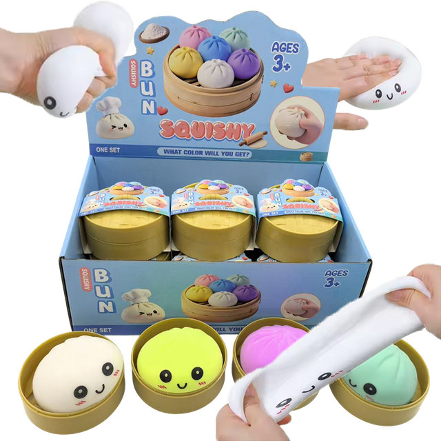 Bandai Simulations-Dumpling-Druckball, weicher Quetschball - Bild 1