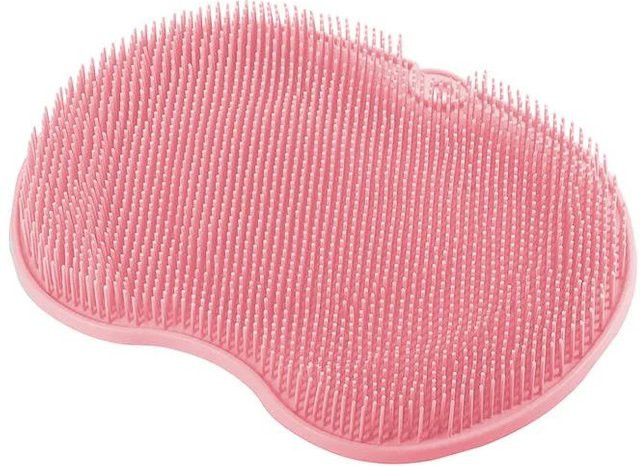 XYNN Silikon-Rückenbürste und Massage-Duschmatte, Rot, Unisex - Bild 1