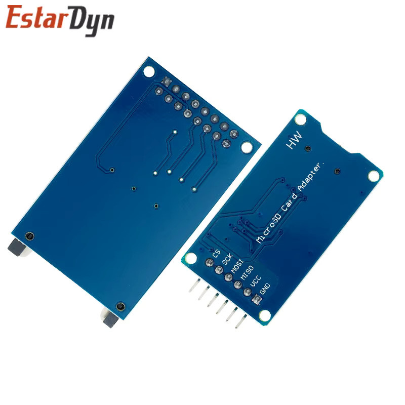 Estardyn Micro SD Speichererweiterungsboard SPI TF Karten-Speichermodul in Blau - Bild 2