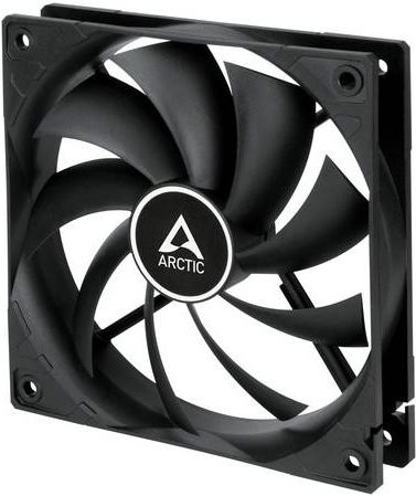 Arctic F12 PWM PST Gehäuselüfter Schwarz B/H/T: 120 x 25 x 120 mm - Bild 1
