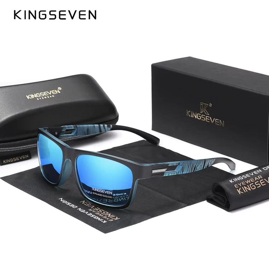 Kingseven Sonnenbrille, Unisex, Vollrand, Tr90, polarisiert - Bild 2