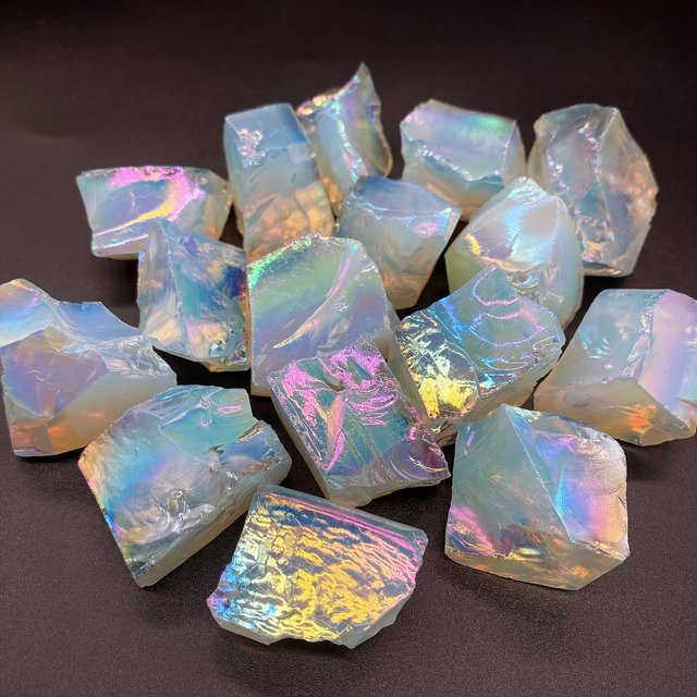 CrystalHola Schillernder Opal als roher Edelstein in Multicolour, 100 g - Bild 1
