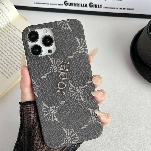 J-Joop Klare Handyhülle für iPhone 17 16 15 14 13 12 11 Pro Max Plus Pro Rutschfeste Schale Transparent und Grau - Bild 1