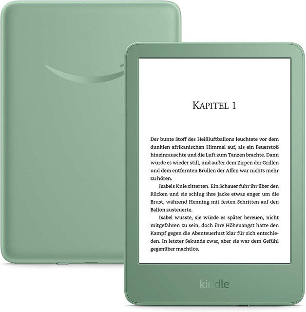 Amazon Kindle E-Book Reader mit 16 GB Speicherplatz in Matcha Grün - Bild 1