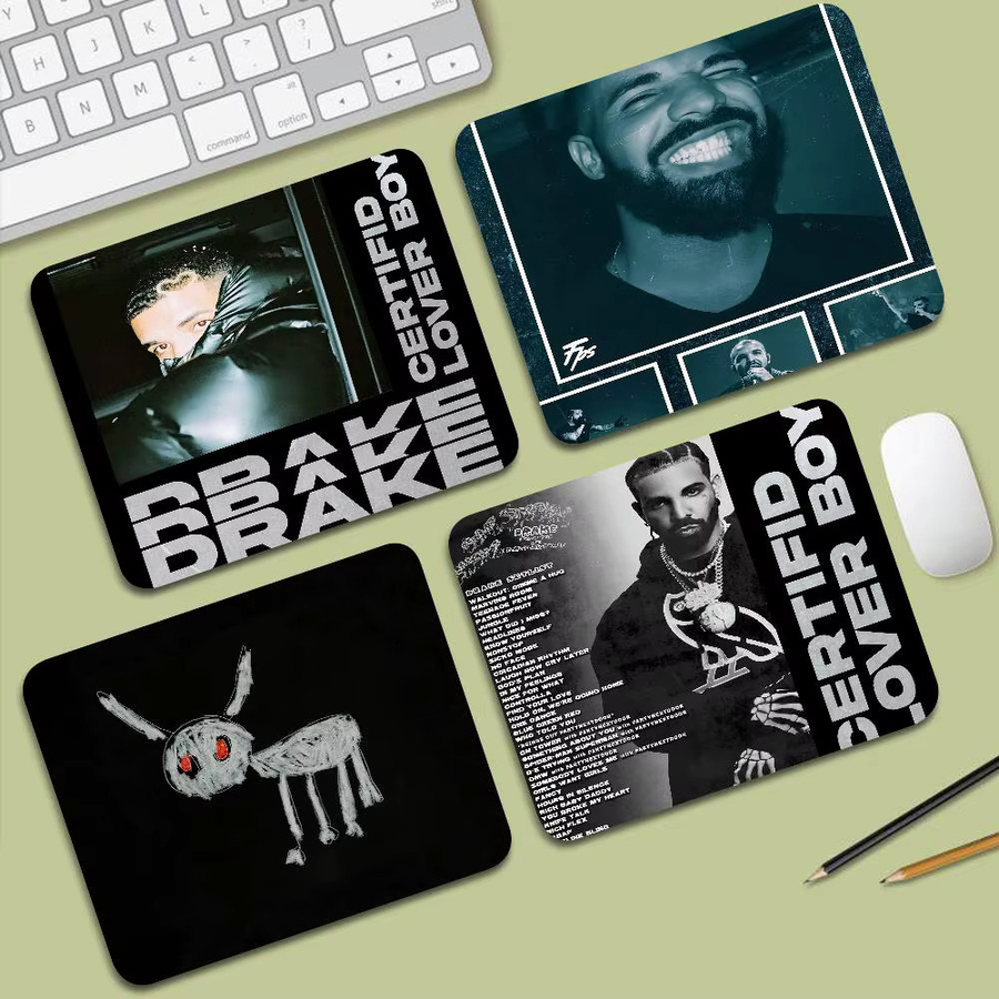 Singer D-Drake Hip-Hop-Mauspad in Multicolour als kreative Gaming-Tischunterlage - Bild 2