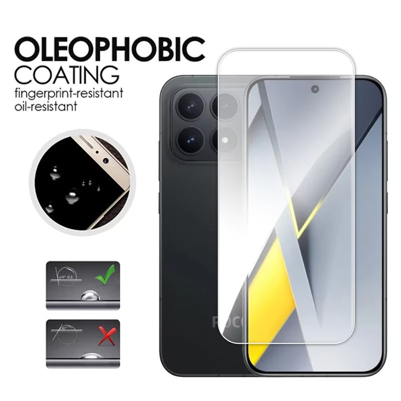 Xiaomi 4in1 Full Cover Schutzfolie aus gehärtetem Glas für Poco F8 und Poco F7 Ultra Pro, transparent - Bild 3