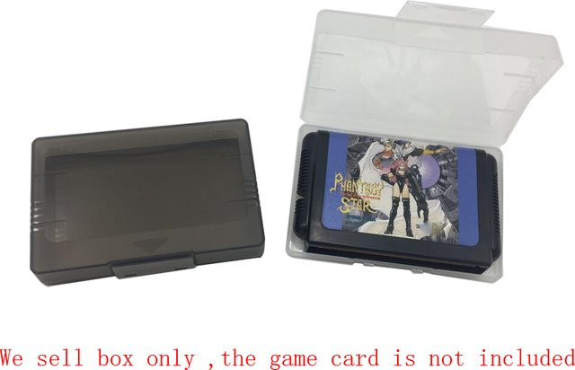 xunbeifang Transparente Aufbewahrungsbox für Sega Mega Drive MD Japan Spielkarten - Bild 1