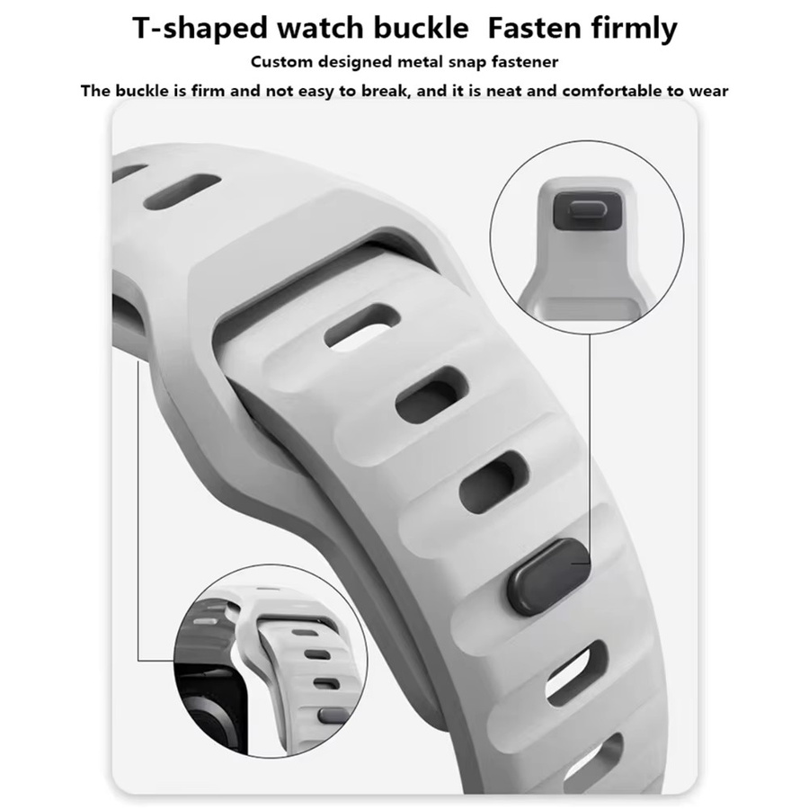 诗宇 Uhrenarmband Silikon, Leuchtarmband, Unisex - Bild 1