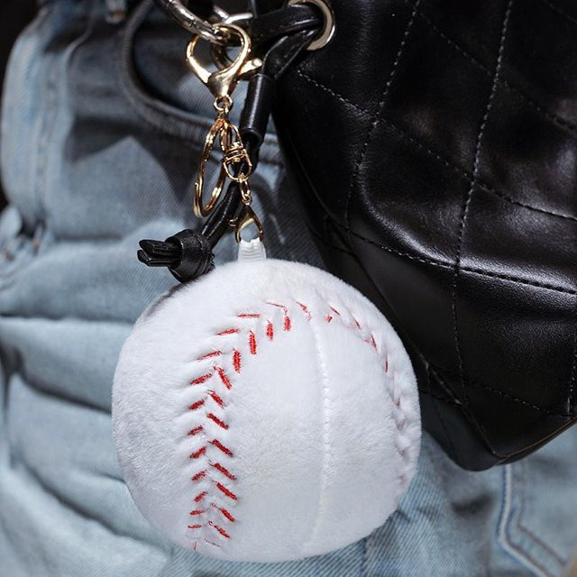 Yiran toy Baseball Plüschkissen, Grün Weiß Gelb, ab 14 Jahren - Bild 1