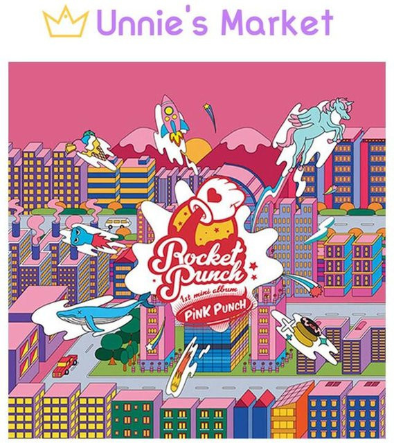Rocket Punch, 1. Mini-Album [Pink Punch] - Bild 1