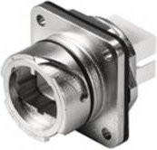Weidmüller LWL-Steckverbinder IE-BS-V01M-SCRJ-MM Kupplung für Ethernet/LAN in Silber - Bild 1