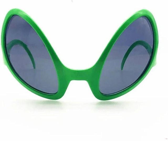 Fable Sonnenbrille Cat-Eye, Herren, Vollrand, Kunststoff, grau, grün - Bild 1