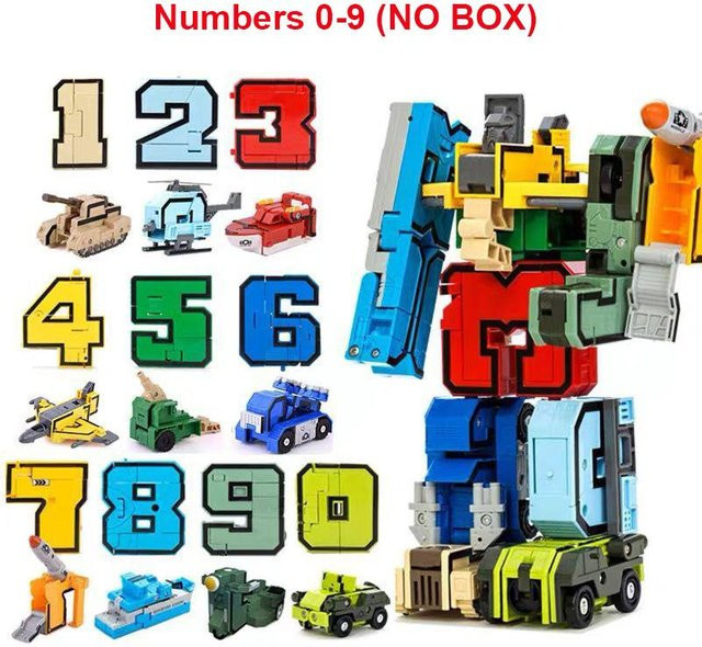 Yiran toy Roboter Transformation Actionfigur Auto Lernfokus ab 3-6 Jahre - Bild 1