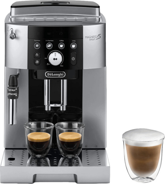 DeLonghi Magnifica S Smart ECAM 250.23.SB Kaffeevollautomat in Schwarz/Silber - Bild 2