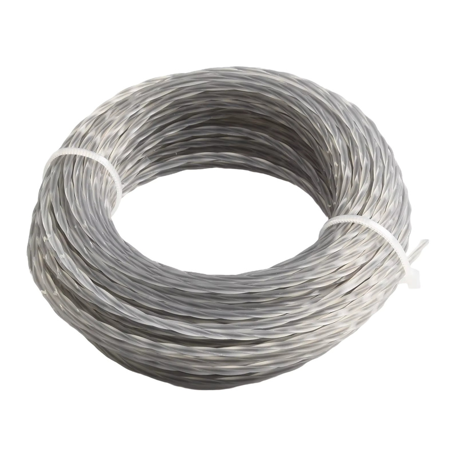 Vibratite Rasentrimmerfaden Set mit Seilkernverstärkung, 2 Rollen à 15 m, Durchmesser: 2,0 mm bis 3,0 mm - Bild 2