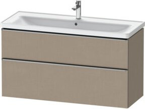 Duravit Waschtischunterschrank D-Neo in Beige, Wandmontage, B/T/H: 118,4 x 45,2 x 62,5 cm - Bild 1