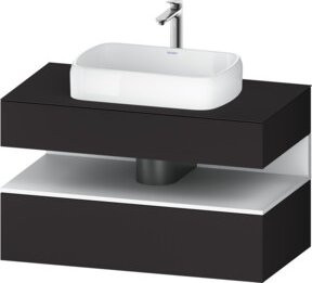 Duravit Waschtischunterschrank Qatego in Weiss, B/T/H: 100 x 55 x 60 cm - Bild 1