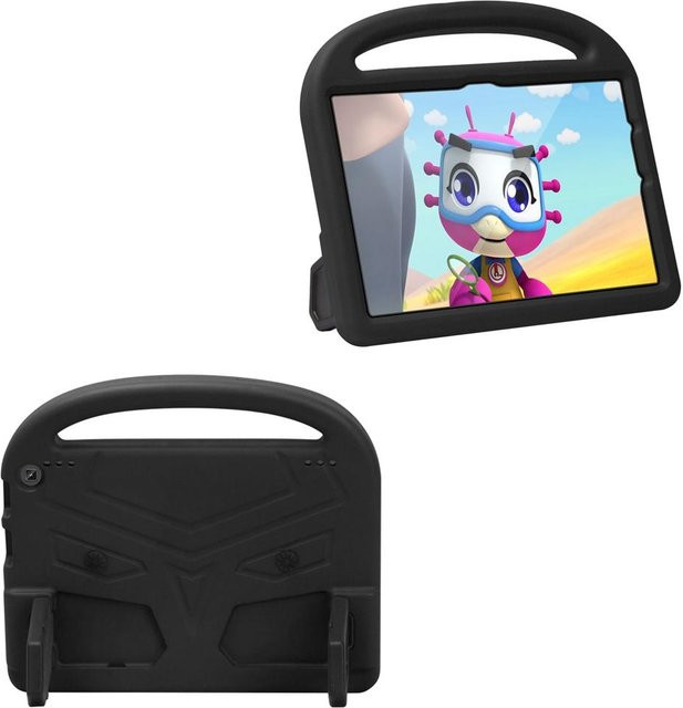 Stoßfeste Kindersichere Tablet Hülle mit Griff und Ständer für Amazon Fire HD 10 (7. 9. 11. 13. Generation) aus EVA Schaum von Ubasy in Schwarz - Bild 1
