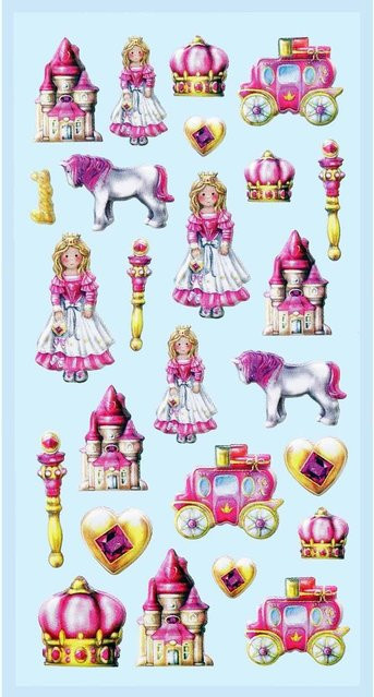 HobbyFun SoftySticker Prinzessin - Bild 1