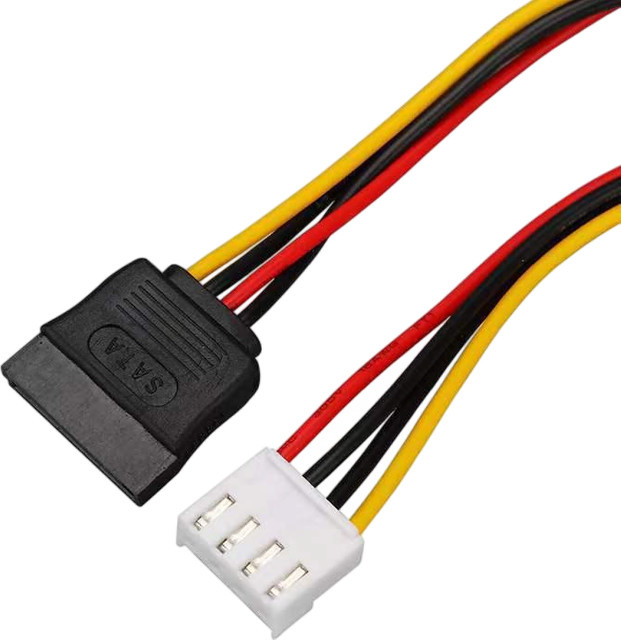 OULLX 4Pin zu SATA Stromkabel für Hikvision und Dahua Mini VCR DVR NVR Festplatten - Bild 1