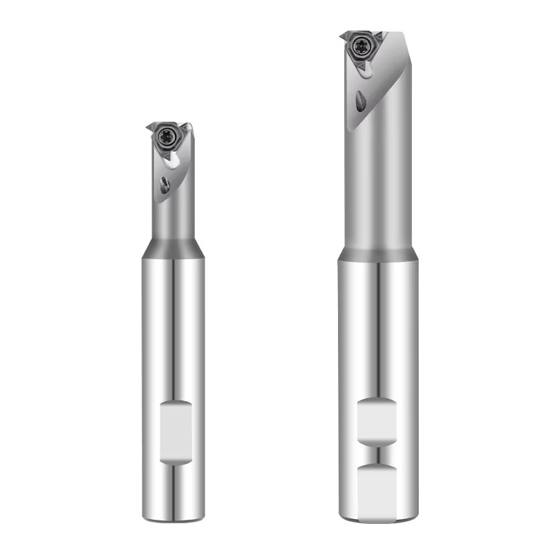 HSMT Innengewindefräserhalter in Silber, einflügeliger CNC-Wendeschneidplatten-Gewindewerkzeug mit Kühlmittel-Durchführung für 08IR, 11IR, 16IR und 22IR - Bild 3