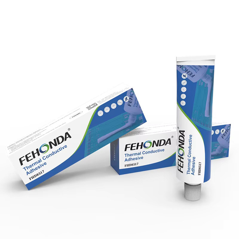 FEHONDA Silikon-Klebstoff in Weiß als wärmeleitender Isolierender Dichtungsklebstoff für Elektronische Bauteile und LED - Bild 3
