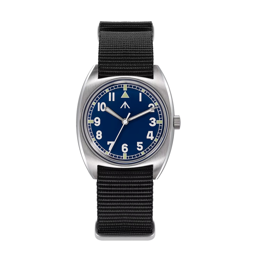 Militado Armbanduhr, Quarz, Edelstahl, Schwarz, Saphirglas, 36 mm, Unisex - Bild 5