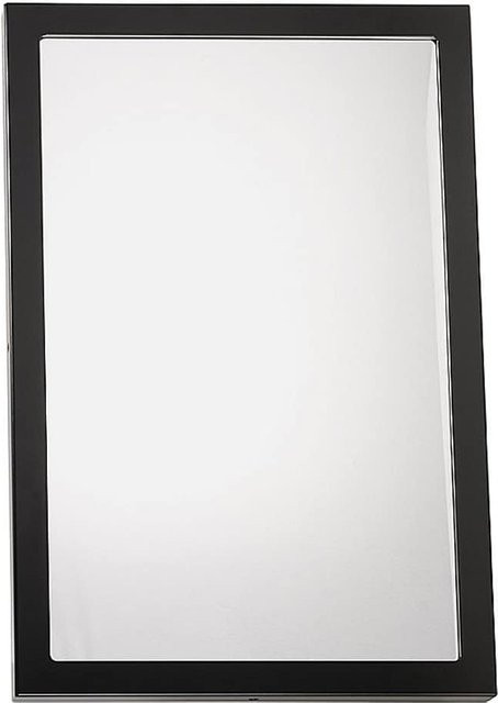 Brillantbad BELP Kippspiegel aus Stahl in Schwarz für Bad und WC, B/H/T: 40 x 60 x 12 cm - Bild 1