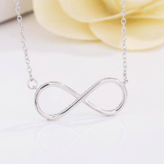 Halskette 925 Silber, Diamant, Zirkonia, Damen - Bild 1