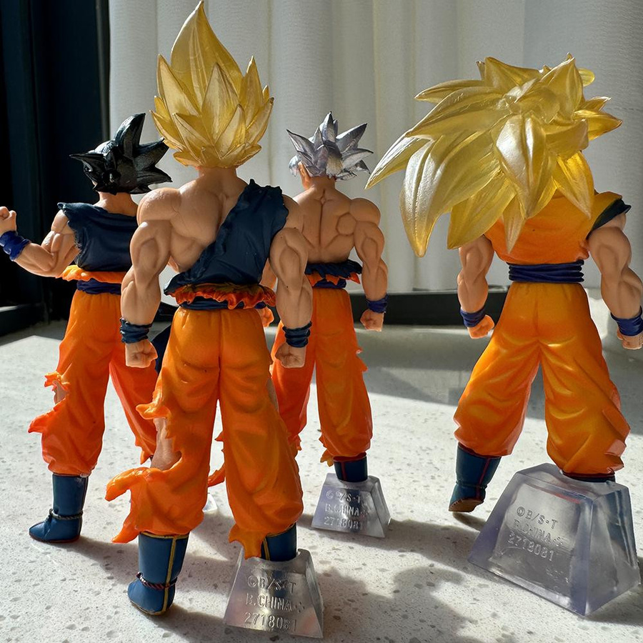 Yiran toy 1 Dragon Ball Son Goku Anime Modell Figur 10cm - Bild 2