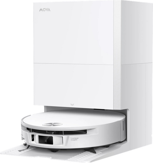 Mova S70 Roller Saugroboter mit Wischfunktion in Weiß - Bild 1