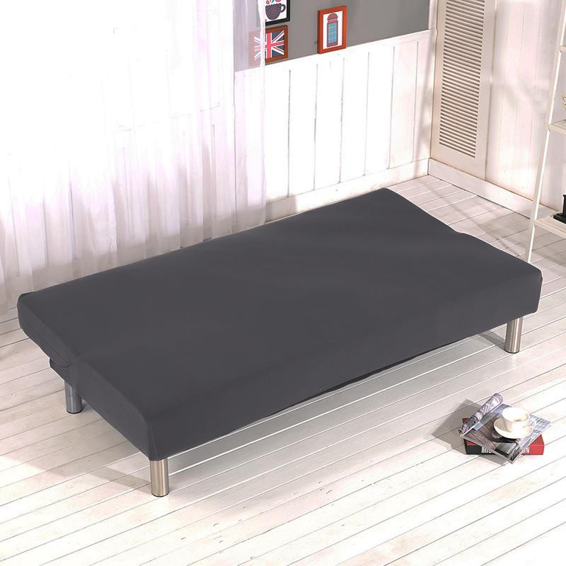 Yiran Furniture Elastischer Sofa-Bettbezug aus Polyester, Armlos, Beige, Breite: 160 cm - Bild 4